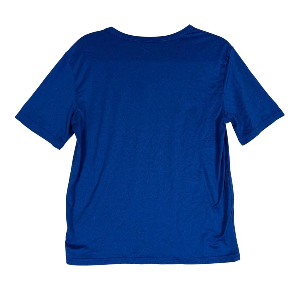 Old Navy Active Shirt Kids XL 14-16 Blue Mario Kart Graphic Tee Go-Dry Cool